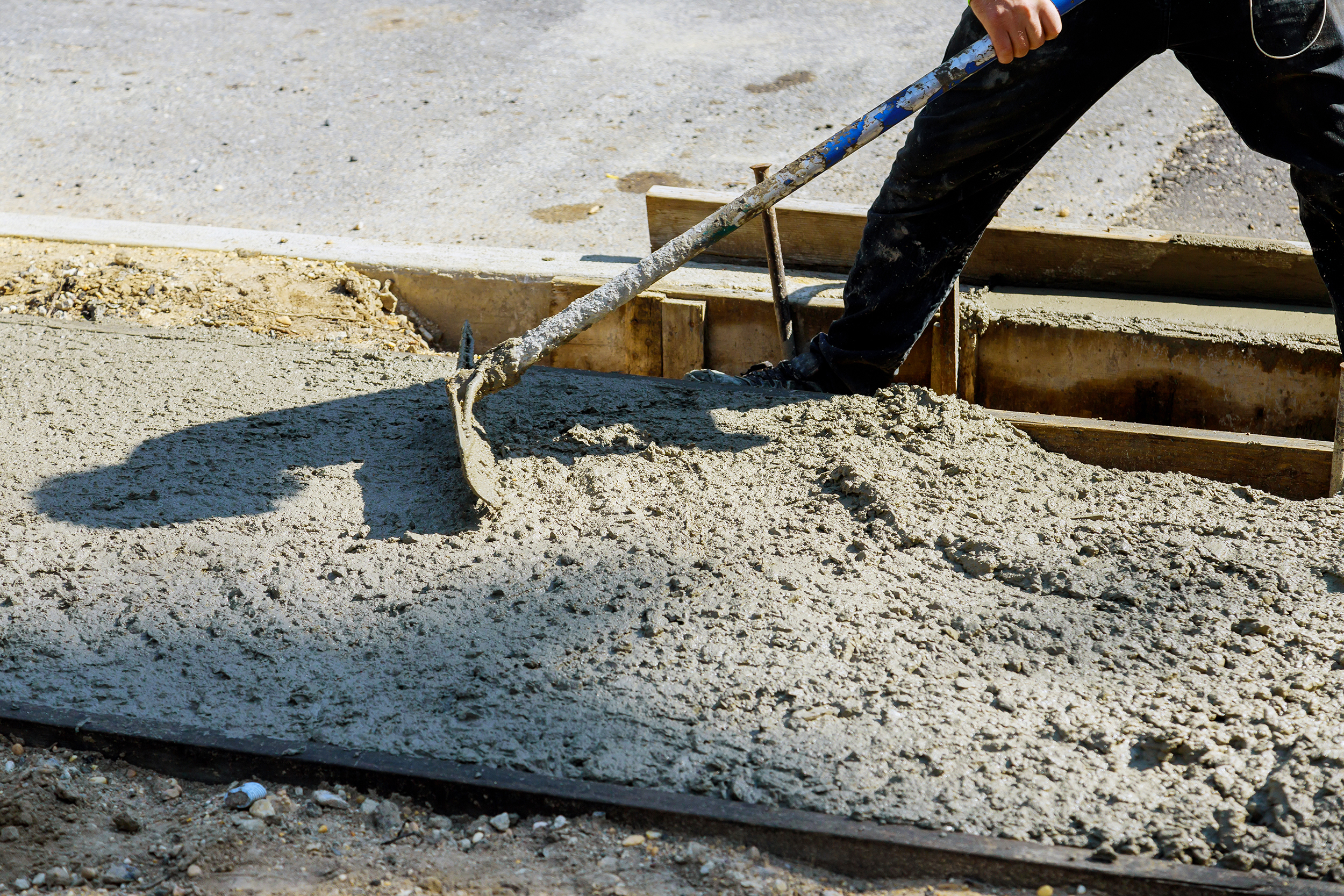 Concrete work in Albany, Oregon